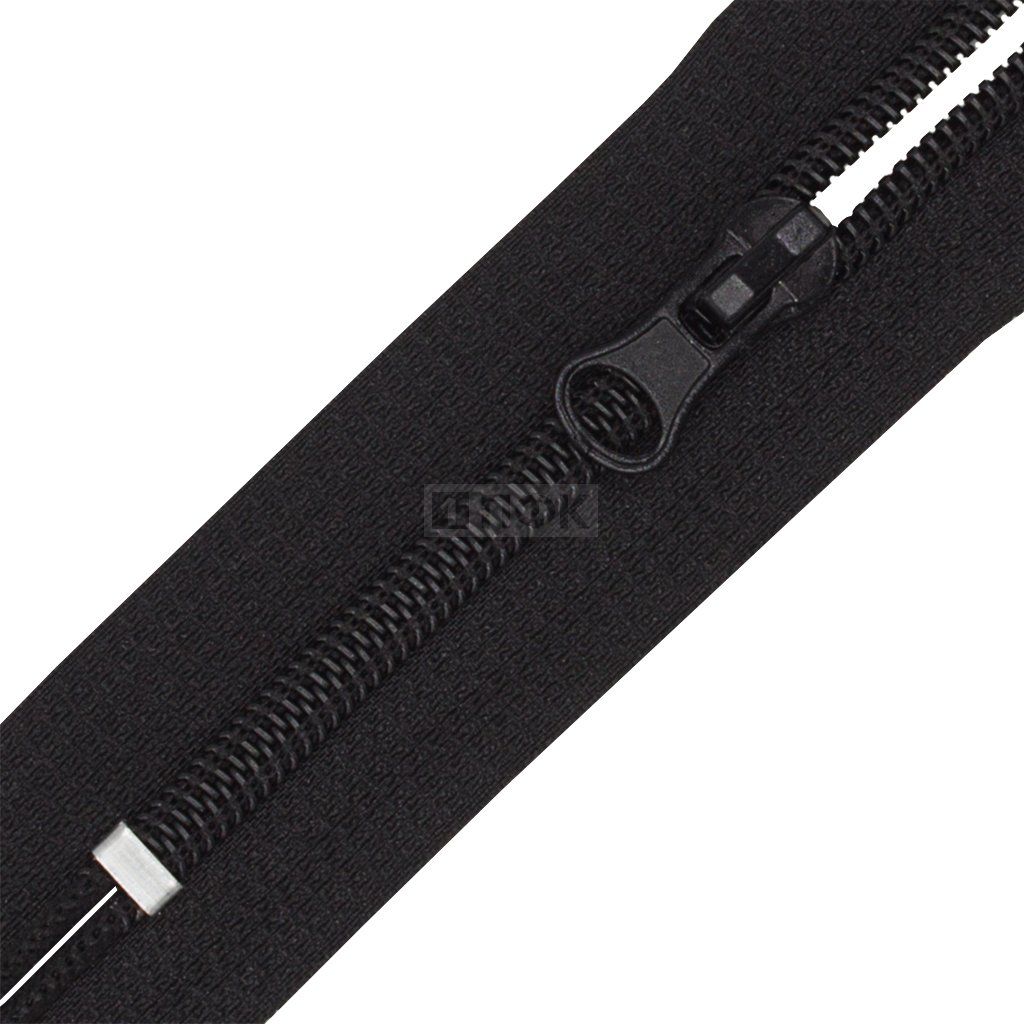 Молния спиральная (витая) тип 5 14см н/р цв 322 черный груша (уп 100шт)