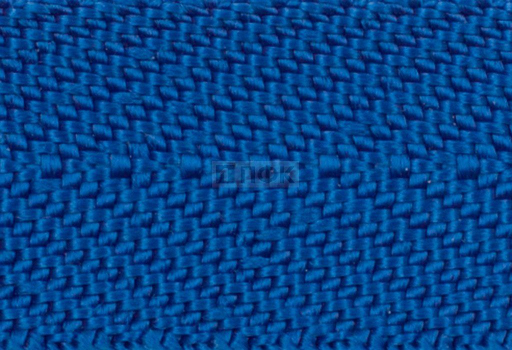 Стропа текстильная (лента ременная) 40мм 27 гр/м цв 410 синий (рул 50м/уп 3000м)