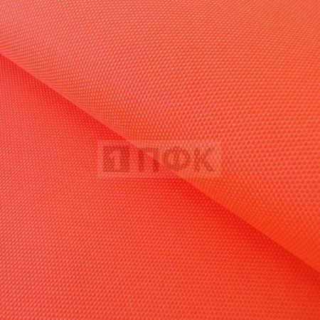 Ткань Oxford 600D PU1000 220гр/м2 шир 150см цв 816 неон-оранж (рул 100м)