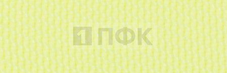 Стропа текстильная (лента ременная) 10мм 6гр/м цв 105 лимон (рул 50м/уп 3000м)