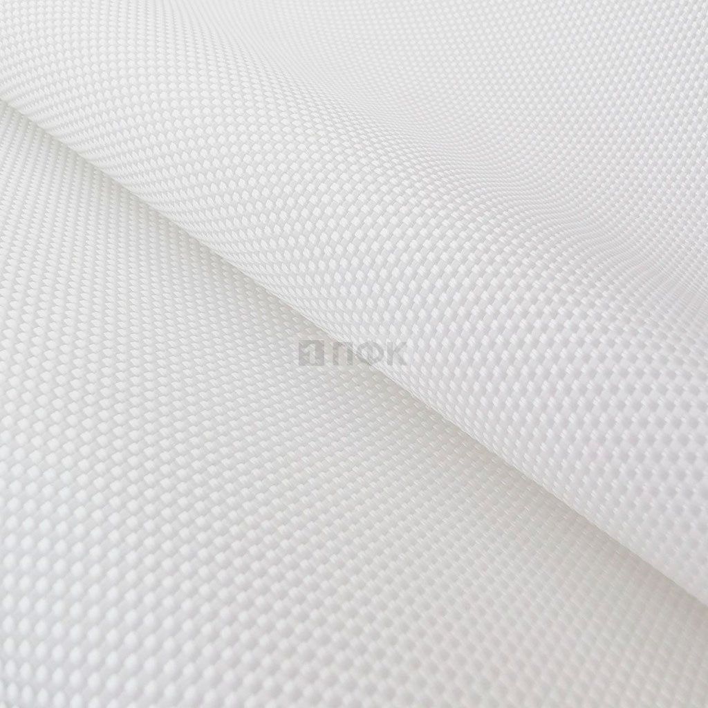 Ткань Oxford 1680 D PVC 500 г/м2 шир 150см цв 101 белый (рул 50м)
