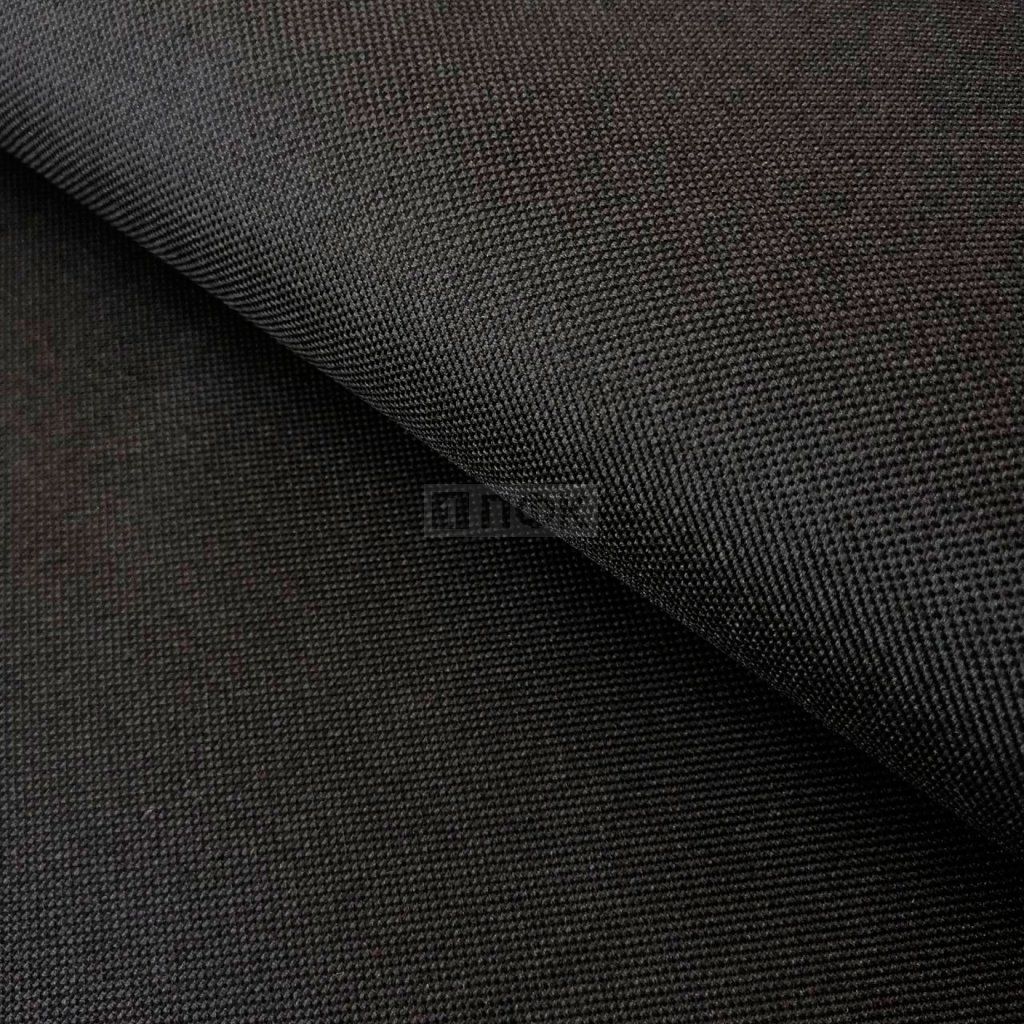 Ткань Oxford 600D PU1000 220гр/м2 шир 150см цв 322 черный (рул 100м)