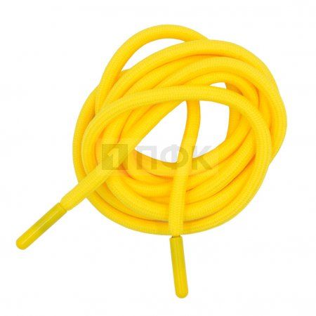 Шнурок 6мм 120см цв 110 желтый (уп 100шт/2500шт)