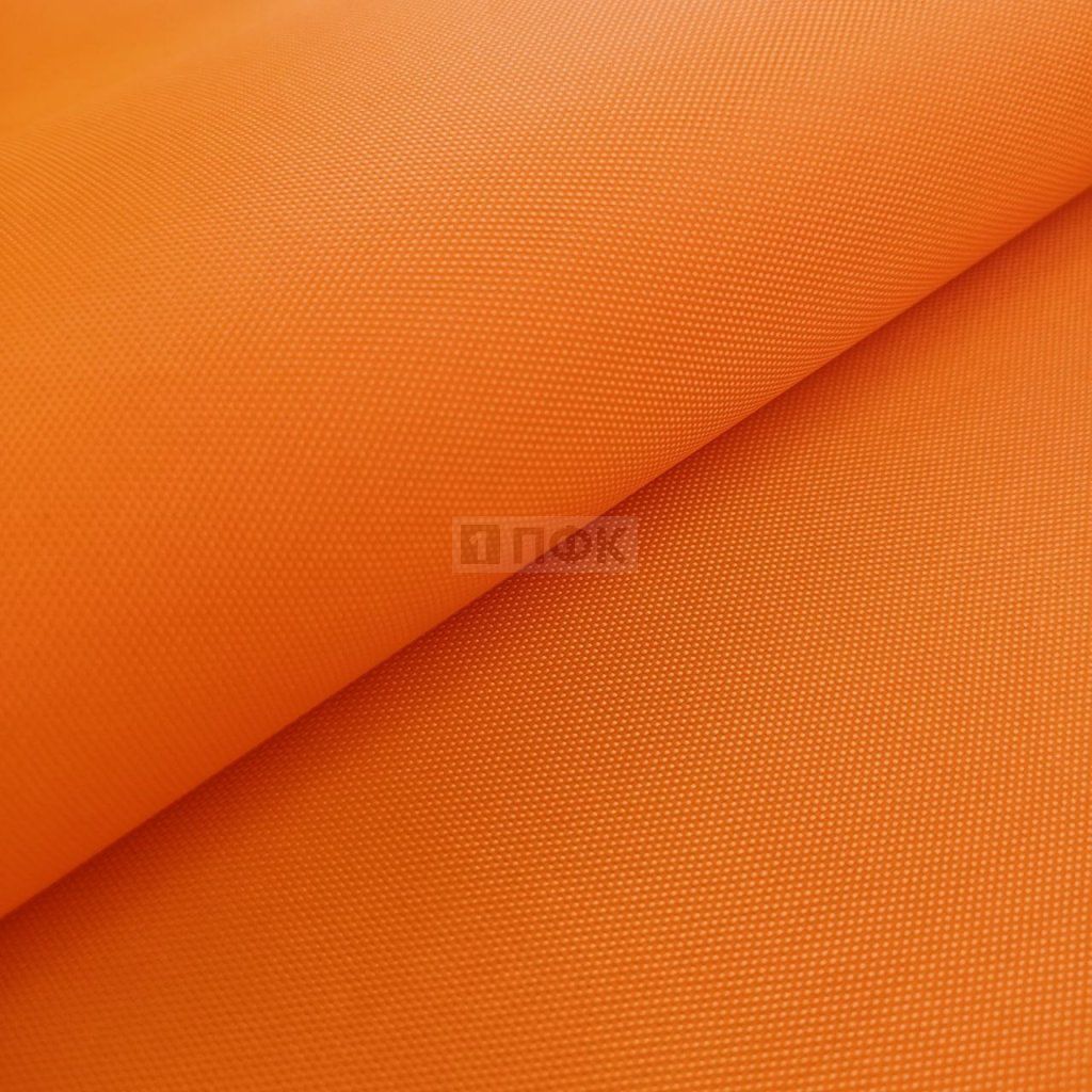 Ткань Oxford 210D PU1000 77гр/м2 шир 150см цв оранжевый 816 (рул 100м)