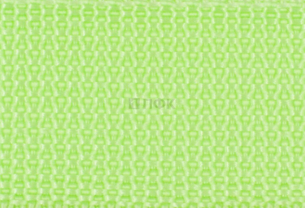 Стропа текстильная (лента ременная) 25мм 17,5 гр/м цв 315 салатовый (рул 50м/уп 3000м)