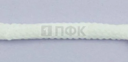 Шнур для одежды 7 мм б/н (Арт.70) цв белый (уп 200м/1000м)
