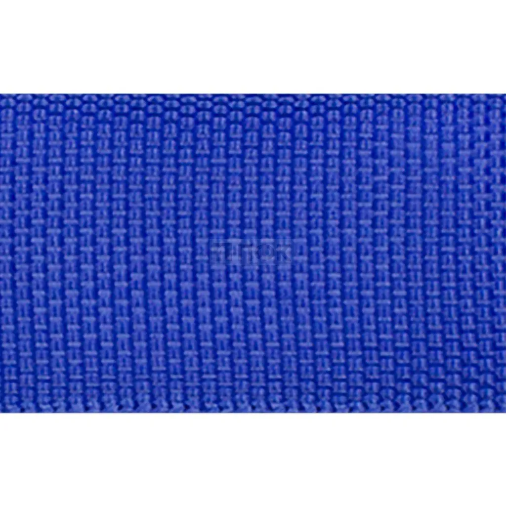 Стропа окантовочная 30мм 7,54 гр/м цв синий (рул 100м/уп 1000м) РБ