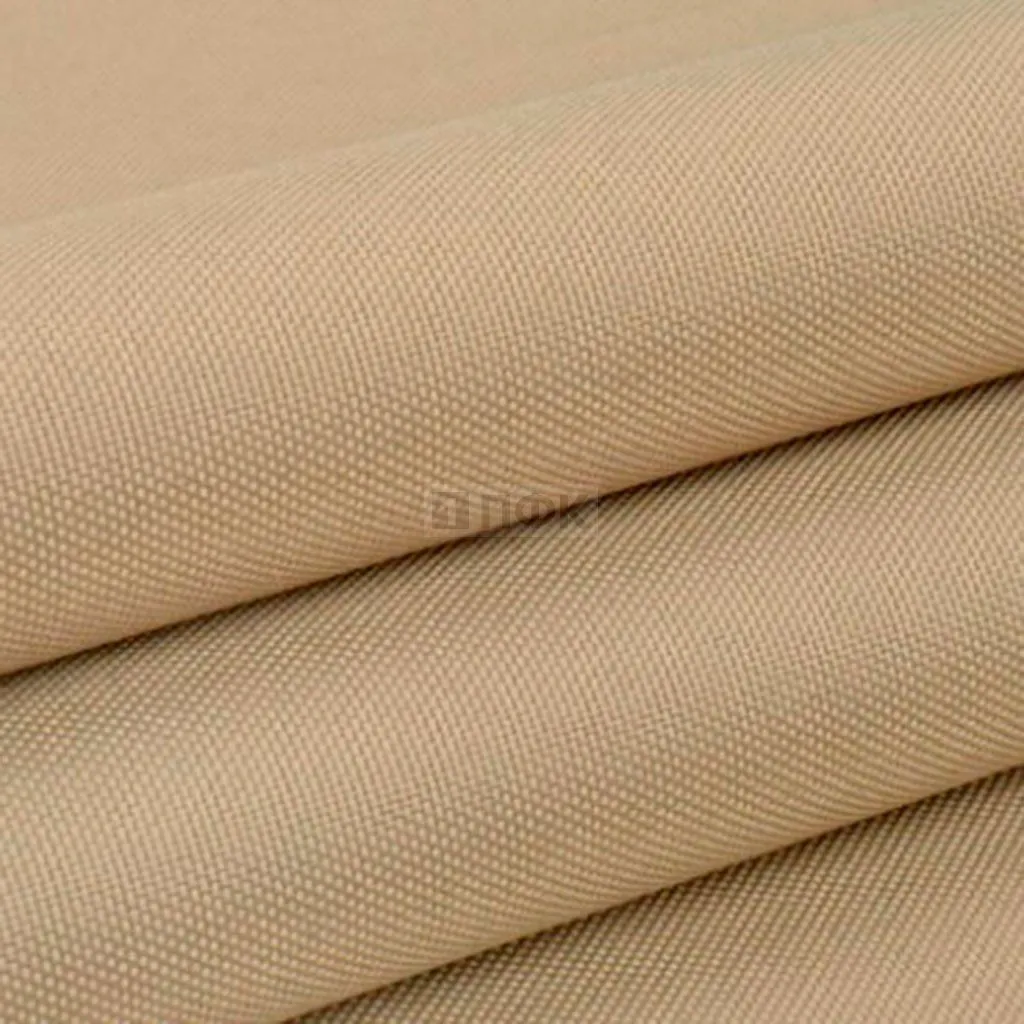 Ткань Oxford 1680 D PU 245 г/м2 шир 150см цв 308 бежевый (рул 50м) — ПФКР Ткань Oxford 1680 D PU 245 г/м2 шир 150см цв 308 бежевый (рул 50м)
