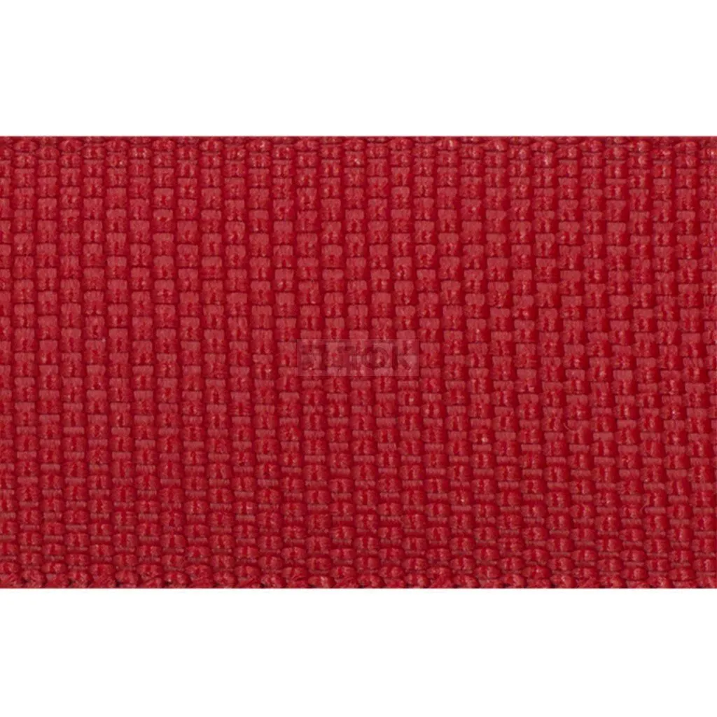 Стропа окантовочная 30мм 7,54 гр/м цв красный (рул 100м/уп 1000м) РБ