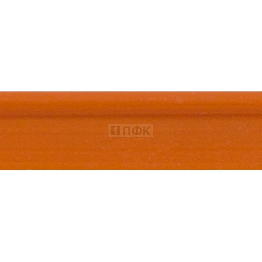 Пластиковый кант Кедер раздвоенный первичное сырье 4мм/7мм цв оранжевый (уп 250м/1000м)