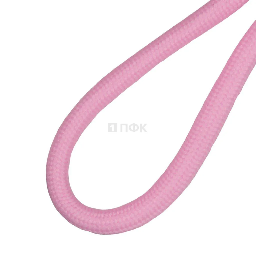 Шнурок 6мм 120см цв 134 розовый (уп 100шт/2500шт)