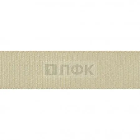 Лента репсовая (тесьма вешалочная) 07мм цв лен (уп 300м/1500м)