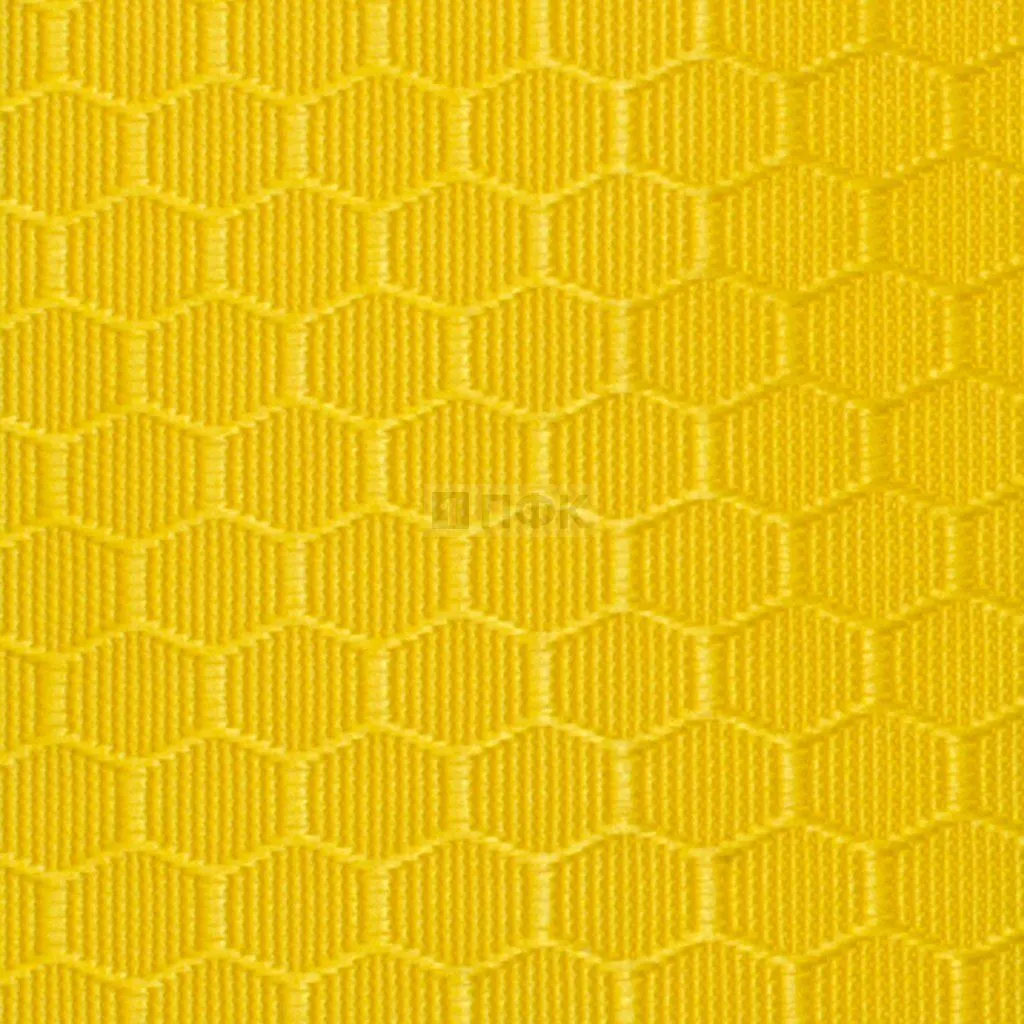 Ткань Oxford 300D PU1000 155гр/м2 Соты шир 150см цв 111 желтый (рул 100м)